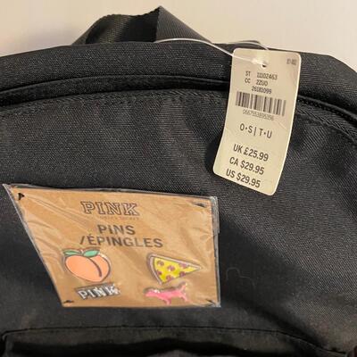 Lot 293  New Pink Backpack, Cat Mug, Face Beauty Masks, Tape Dispenser and Address Book