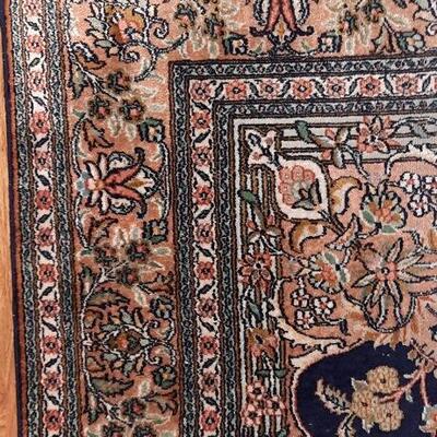 Silk Rug from India  6'2