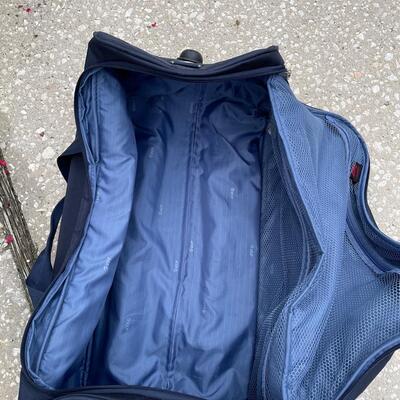 Lot 317 Navy Blue Duffle Travel Bag 