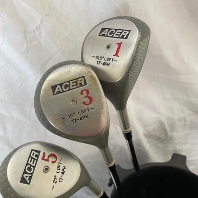 Lot 320  Golf Clubs and Bag