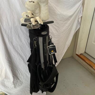 Lot 320  Golf Clubs and Bag