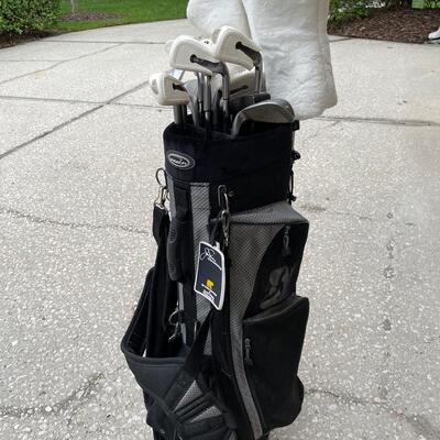 Lot 320  Golf Clubs and Bag