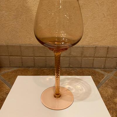 Huge Depression Glass Goblet