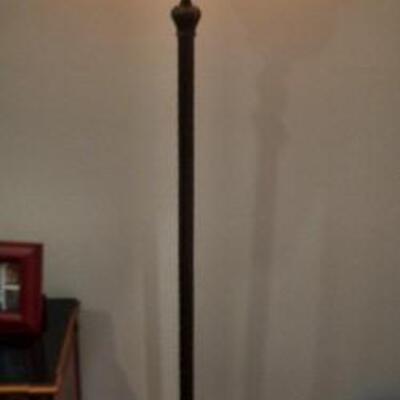 Lot 322  Torchere Floor Lamp 