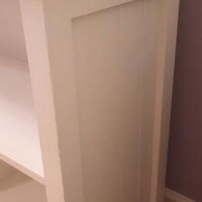 Lot 323 White Pottery Barn Kids Bookshelf