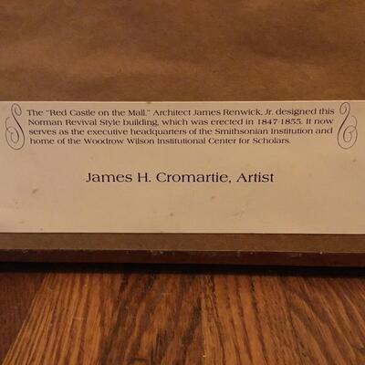 Lot 16 - Signed James Cromartie Art 