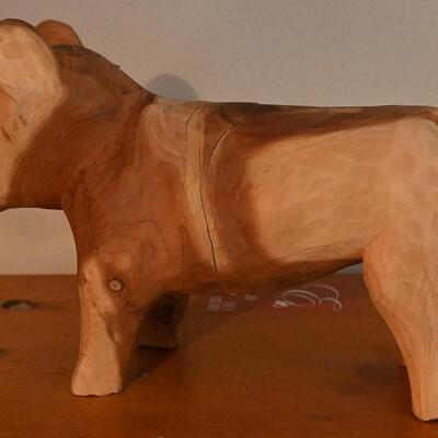 Cow sculpture