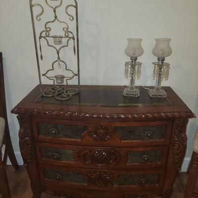 Beautiful Marble Top Entryway Table/Dresser 