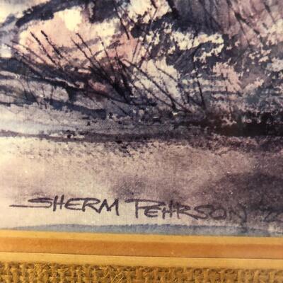 Lot 33 - Sherm Pehrson Framed Art
