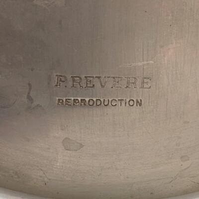 LOT#58U: Sterling Revere Reproduction Bowl (1024 g)