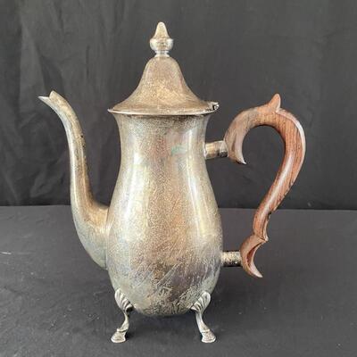 LOT#60U: BM Sterling Teapot (535g)