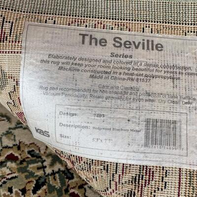 LOT#72D: The Seville Series Rug 5'3' x 7'7