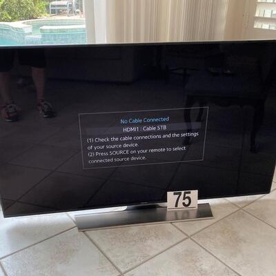 LOT#75D: 55-Inch Samsung Flat Screen Television