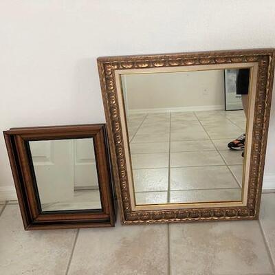 LOT#91B1: Pair of Mirrors