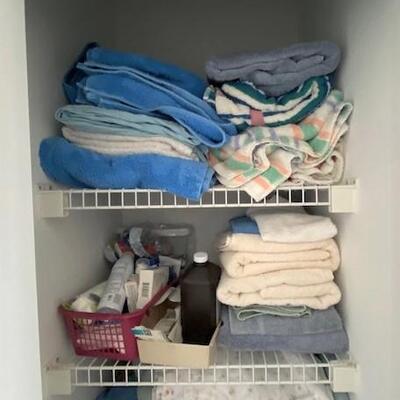 LOT#97X: Contents of Linen Closet