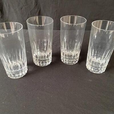 LOT#125K: Baccarat Water Glasses