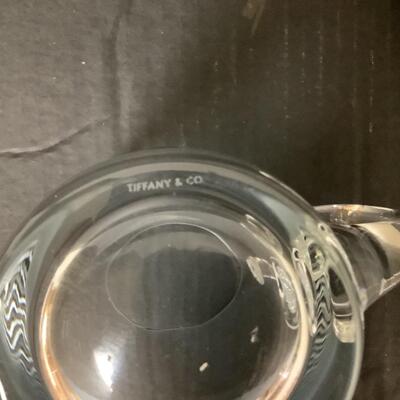 D449 Tiffany & Co. Glass NFL Beer Mugs 