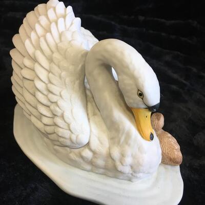 Porcelain Swan