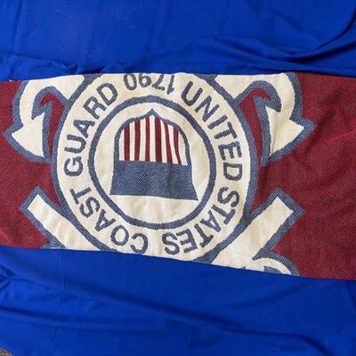 United States Coast Guard Memorial Throw Blanket