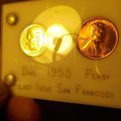 Dime and Penny 1955 last Issue San Francisco.