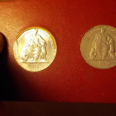 1947 Monete Vaticane coins 1947.