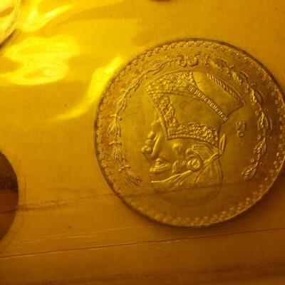 1961 Mexico proof coins.