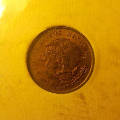 1961 Mexico proof coins.