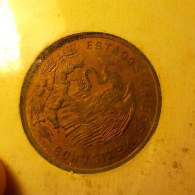 1961 Mexico proof coins.