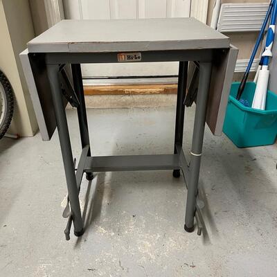 Lot 365  Hi Lo Drop Leaf Task Table