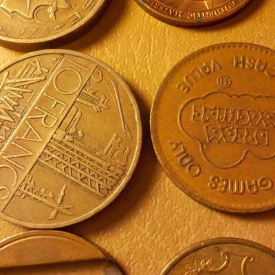 Super mix of fun coins.