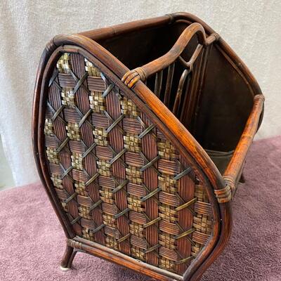 Lot 390  Magazine Rack 