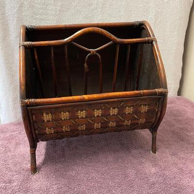 Lot 390  Magazine Rack 