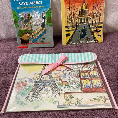 Lot 406 Madeline Set of 2 Books and Magnetic Paper Dolls