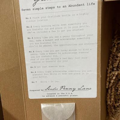 Lot 407  Set of "Be..." Gratitude Products