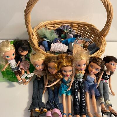 Lot 426 "Bratz" Dolls with Accessories