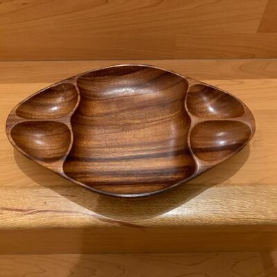 Alii Woods Wooden Relish Dish