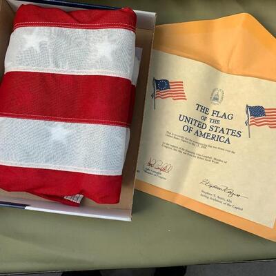 Flag Flown Over the Capital