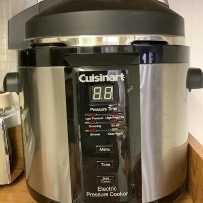 206. Cuisinart Electric Pressure Cooker 
