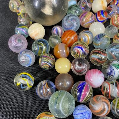 Vintage Mixed Lot of Marbles