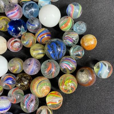 Vintage Mixed Lot of Marbles