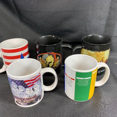 Lot of 5 Coffee Cups