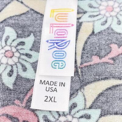 LULAROE FLORAL TOP - SIZE 2XL