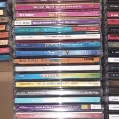 Lot 457  Group of Mixed Kids CDs
