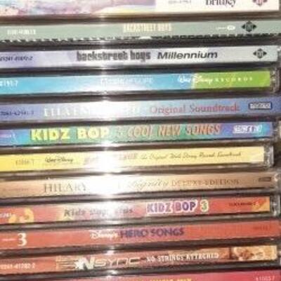 Lot 458  Group of Kids and Teens CDs