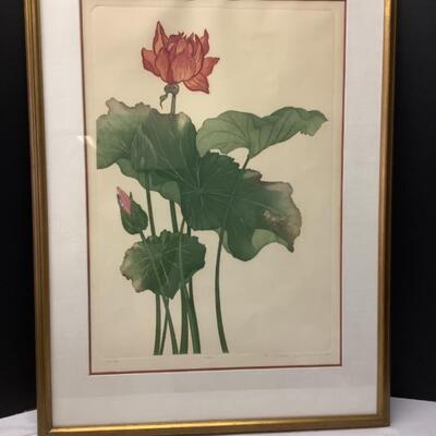 216. Artisan Signed & Numbered Framed Artwork ( 173/250 ) 