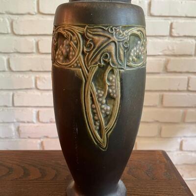 LOT 26 - 1924, Rosecraft Vintage, Roseville Pottery, Tall Vase