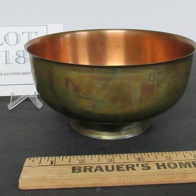 Quality Copper Bowl 7 1/4