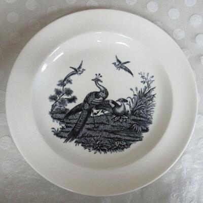 Vintage Wedgwood England Liverpool Birds Plate