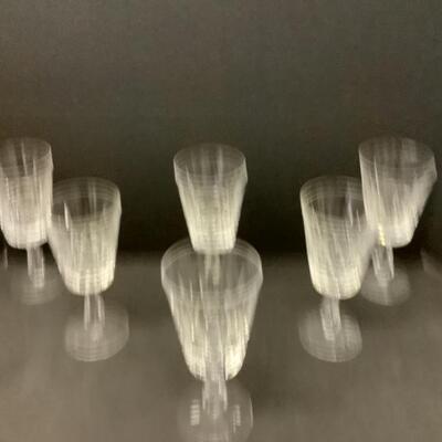 244 Set of Six Waterford Crystal Glasses 