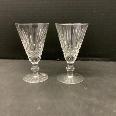 246. Pair of Waterford Crystal Sherry Glasses 